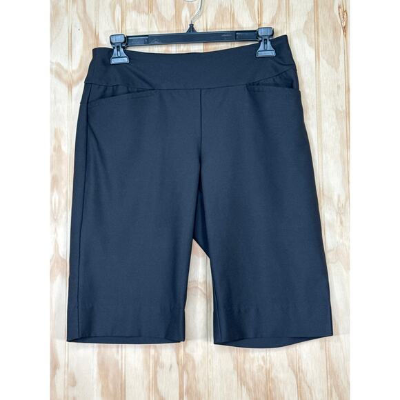 TAIL Shorts Pull On Athleisure Active Wear Walking Shorts Stretchy Black 6 - Picture 2 of 8